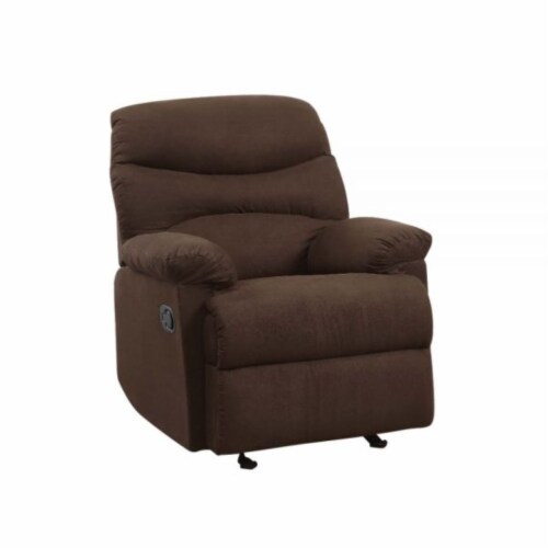 Microfiber glider sales recliner