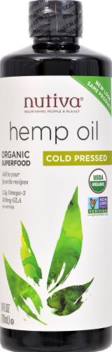 Nutiva Hempseed Oil Og2 Perspective: front