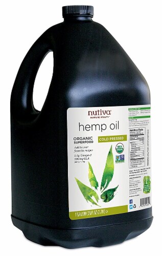 Nutiva  Organic Hemp Oil Perspective: front