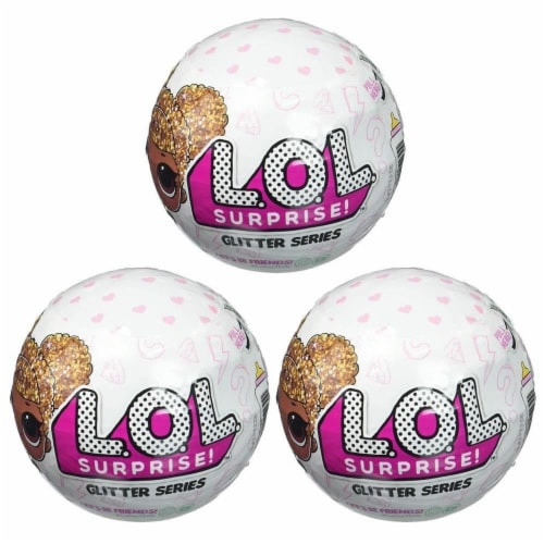 L.O.L. Surprise Glitter Series 1 3 Pack Limited Edition LOL Doll