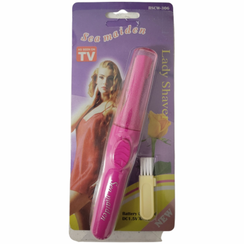 Sea Maiden Battery Operated Lady Shaver Perspective: front