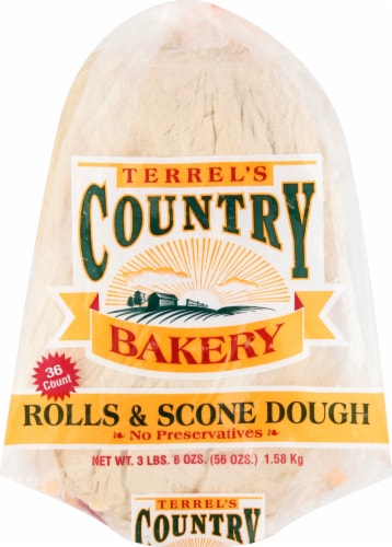 Terrels Country Bakery Frozen Roll and Scone Dough Perspective: front