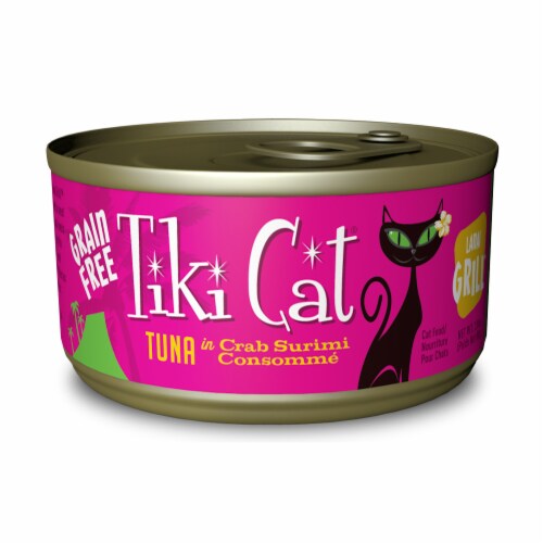 Tiki Cat Lanai Luau Grain Free Tuna In Crab Surimi Consomme Canned Cat Food Tiki Cat Lanai Luau Grain Free Tuna In Crab Surimi Consomme Canned Cat Food