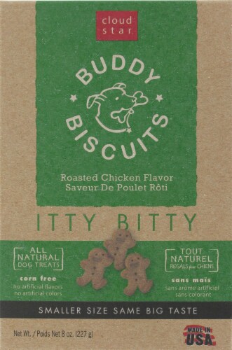 Buddy Biscuits Itty Bitty Roasted Chicken Dog Treats 8 oz Harris Teeter