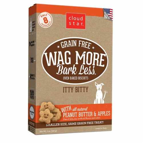 Wagmore 25072905 7 oz Grain Free Mini Baked Assorted Dog Food Perspective: front