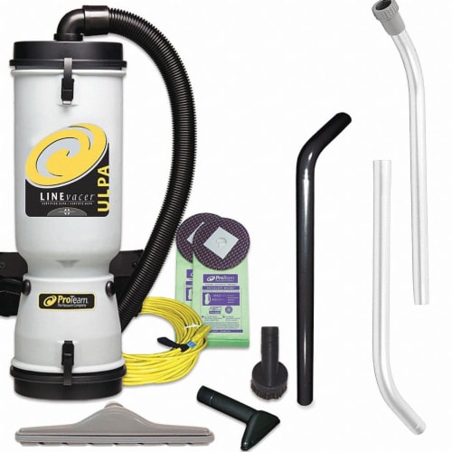 Proteam Backpack Vacuum,Reusable Bag,13 lb.  100280 Perspective: front