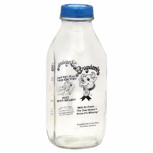 Broguiere's Dairy 2% Milk Perspective: front