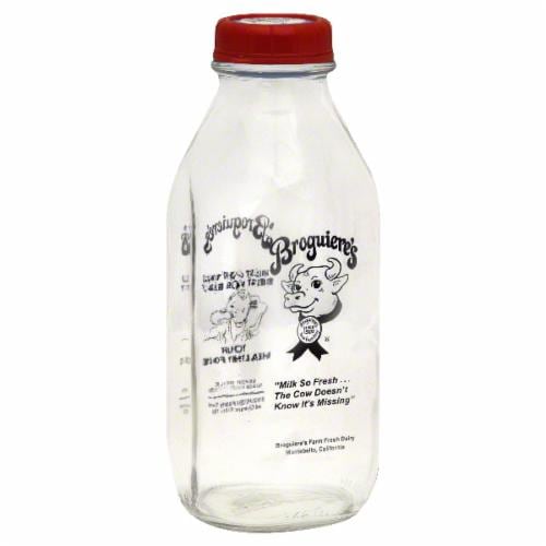 Broguiere's Dairy Homogenized Milk Perspective: front