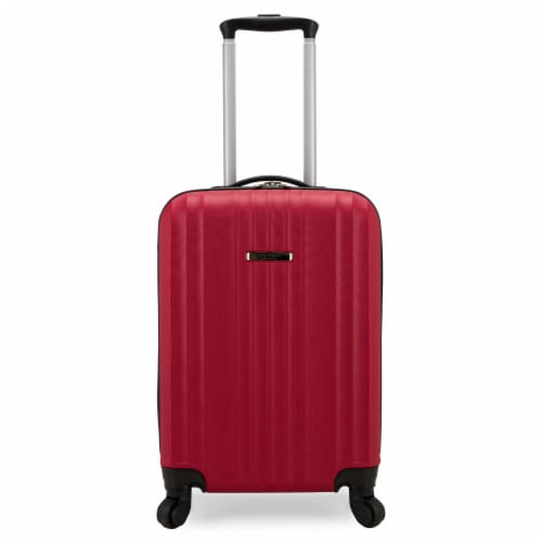 Traveler's Choice Elite Luggage Fullerton Hardside Carry-On with Spinner Wheels - Red Perspective: front
