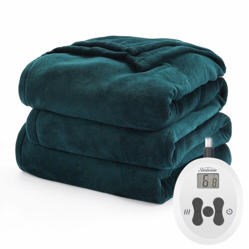 Sunbeam Heated Blanket Green, Twin Fred Meyer