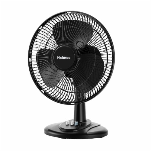 Holmes® 12-Inch Oscillating Table Fan Perspective: front