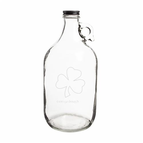 Cathys Concepts St. Patricks Day Craft Beer Growler Perspective: front