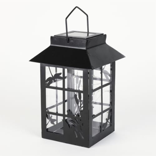 Luxen Home Starry Night Solar Light Lantern Perspective: front