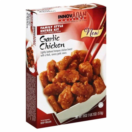 InnovAsian Cuisine Garlic Chicken Perspective: front