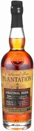 Plantation Original Dark Artisanal Rum Perspective: front