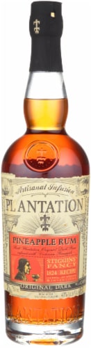 Plantation Stiggins' Fancy 1824 Recipe Pineapple Rum Perspective: front