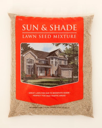 Sun and Shade Glawn Seed Mixture Perspective: front