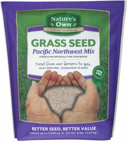 Nature's Own Pacific Northwest Mix Grass Seed Perspective: front