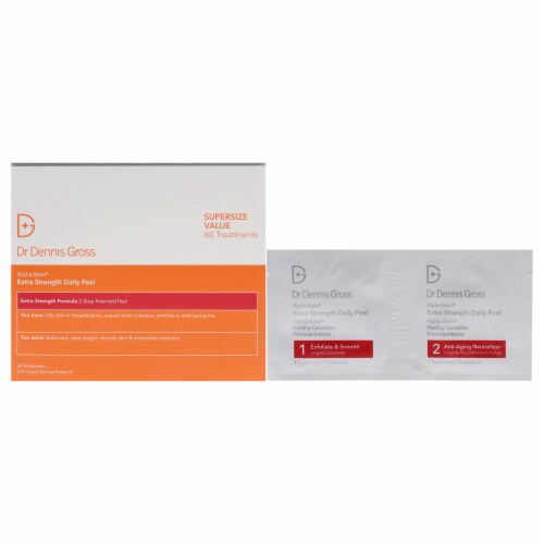Alpha Beta Peel Extra Strength Formula by Dr. Dennis Gross for Unisex 60 Pc Pads, 60 Pc Ralphs