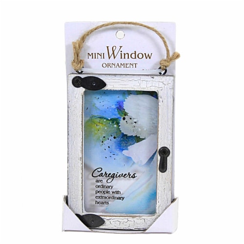 Holiday Ornament Window Message Ornament Mini Family Friend Professional Er75690 Caregiver Perspective: front