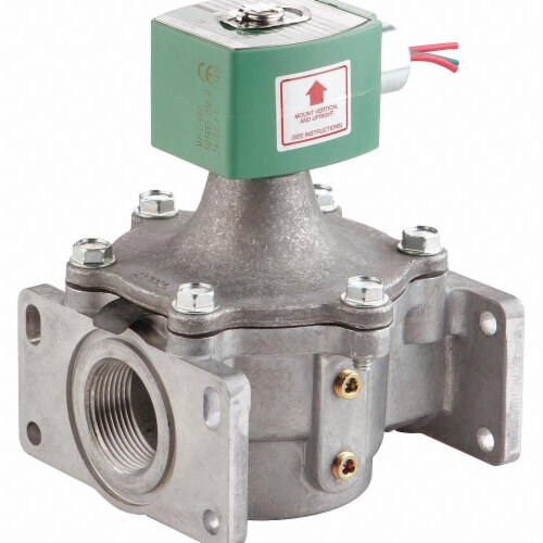 Asco Solenoid Valve,2-Way/2-Position,NC,Fuel  8214G281-24/DC Perspective: front