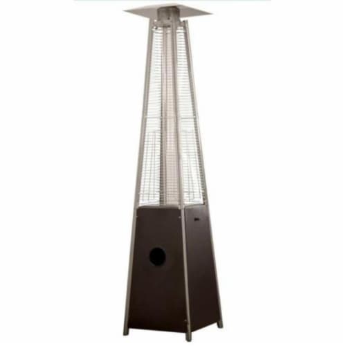 AZ Patio Heaters HLDS01GTCB 40000 BTU Quartz Glass Tube Pyramid Patio