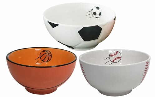 VM International Sports Themed Bowls - Assorted Perspective: front