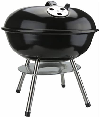VMI Outdoor Living™ Portable Charcoal Barbeque Kettle - Black Perspective: front