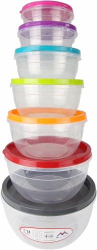 VM International Bowl Set - Multi-Color Perspective: front