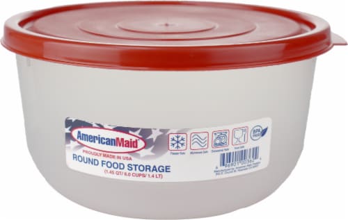 American Maid® Round Food Storage Container Perspective: front