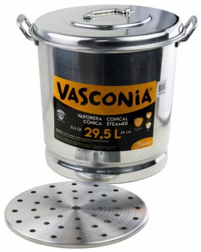 Vasconia 32 Quarts Aluminum Steamer Pot EKV4020199