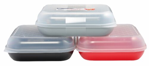 VM International Marinade Tray with Lid Perspective: front