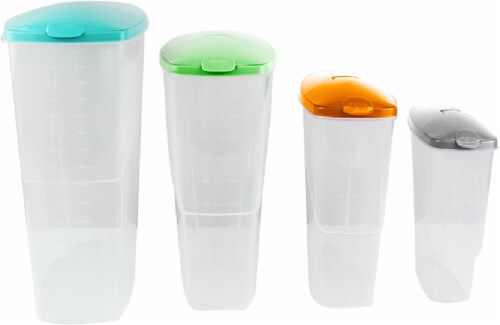 VM International Cereal Storage 8 Pack Perspective: front