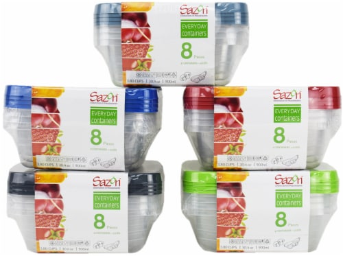 Sazon™ Airtight Food Storage Container Set - Clear, 10 pc - Kroger