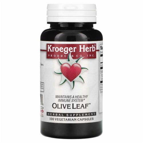 Kroeger Herb Olive Leaf™ Capsules Perspective: front