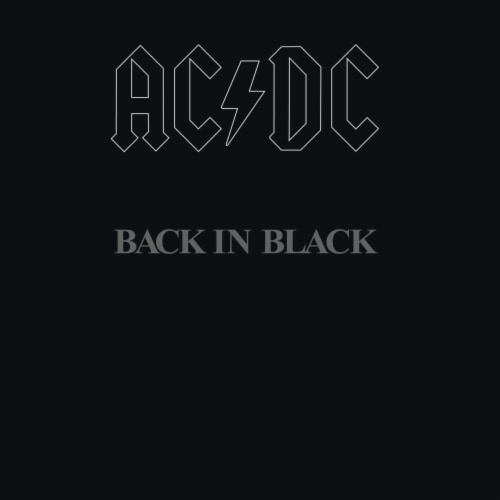 AC/DC - Back In Black Vinyl Perspective: front