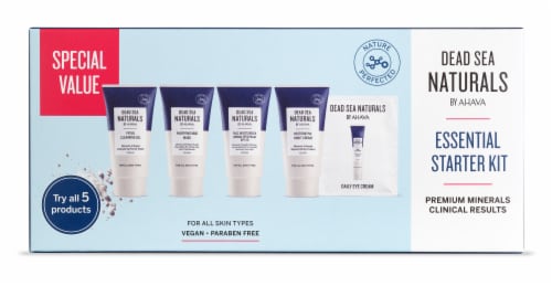 Ahava Dead Sea Naturals Essential Starter Kit Perspective: front