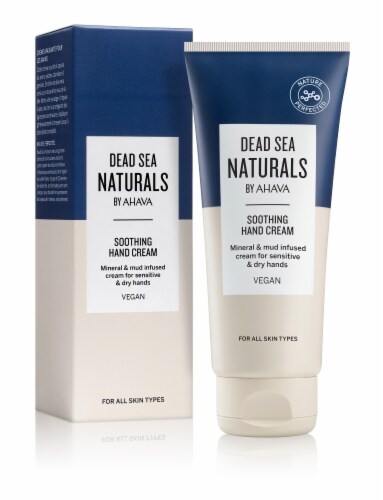 Ahava Dead Sea Naturals Vegan Soothing Hand Cream Perspective: front