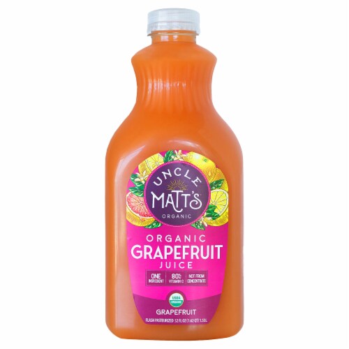 Uncle Matt's™ Organic Grapefruit Juice Perspective: front