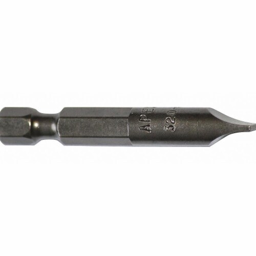 Apex Power Bit,SAE,1/4 ,Hex Power Drive,PK5  320-0X-5PK Perspective: front