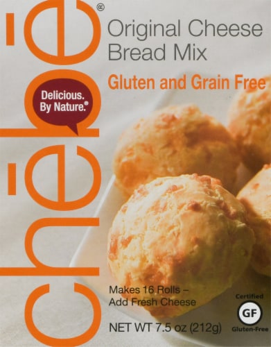 Chebe Gluten Free Original Cheese Bread Mix Perspective: front