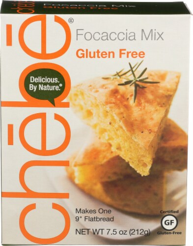 Chebe Gluten Free Focaccia Mix Perspective: front