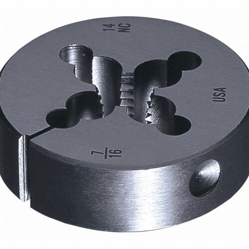 Greenfield Threading Round Threading Die,1/2 13,HSS 402077, 1 City