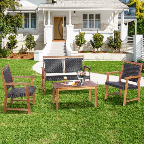 Acacia loveseat deals