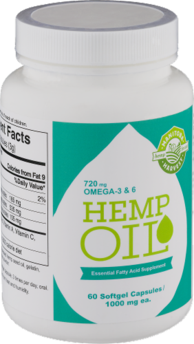 Hemp Seed Oil Capsules