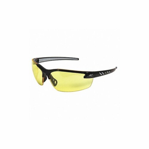 Edge Eyewear Safety Glasses,Yellow  DZ112VS-G2 Perspective: front