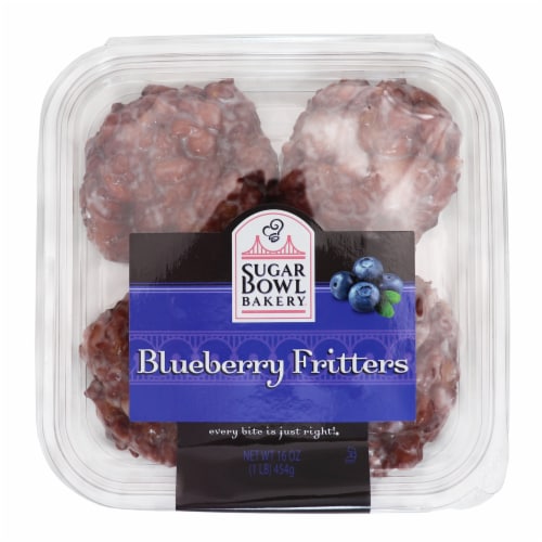 Sugar Bowl Bakery Blueberry Fritters Perspective: front