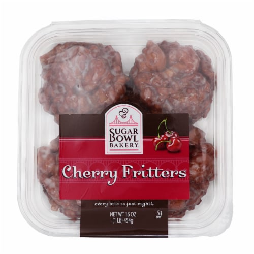 Super Bowl Bakery Cherry Fritters Perspective: front