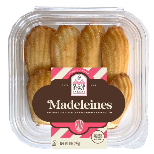 Sugar Bowl Bakery® Madeleines French Cake Cookies Perspective: front