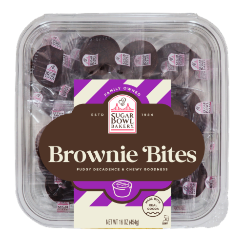 Sugar Bowl Bakery® Brownie Bites Perspective: front